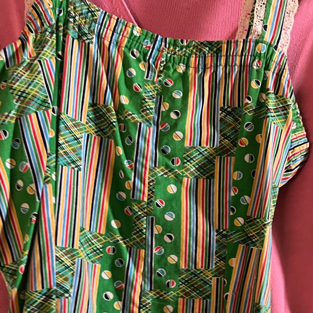 Green vintage blouse